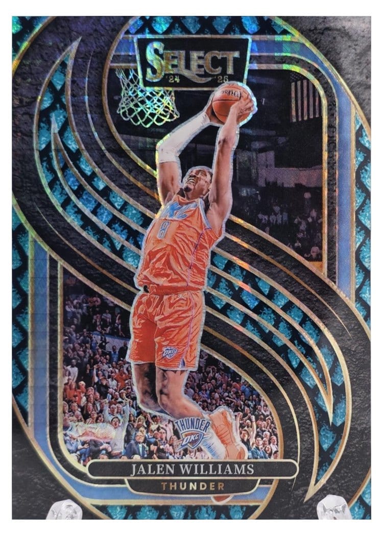 2024-25 Panini Select Base Set Jalen Williams #124 card