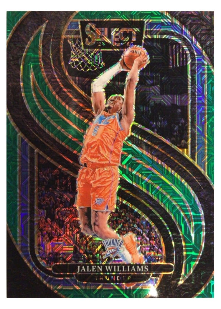 2024-25 Panini Select Base Set Jalen Williams #124 card