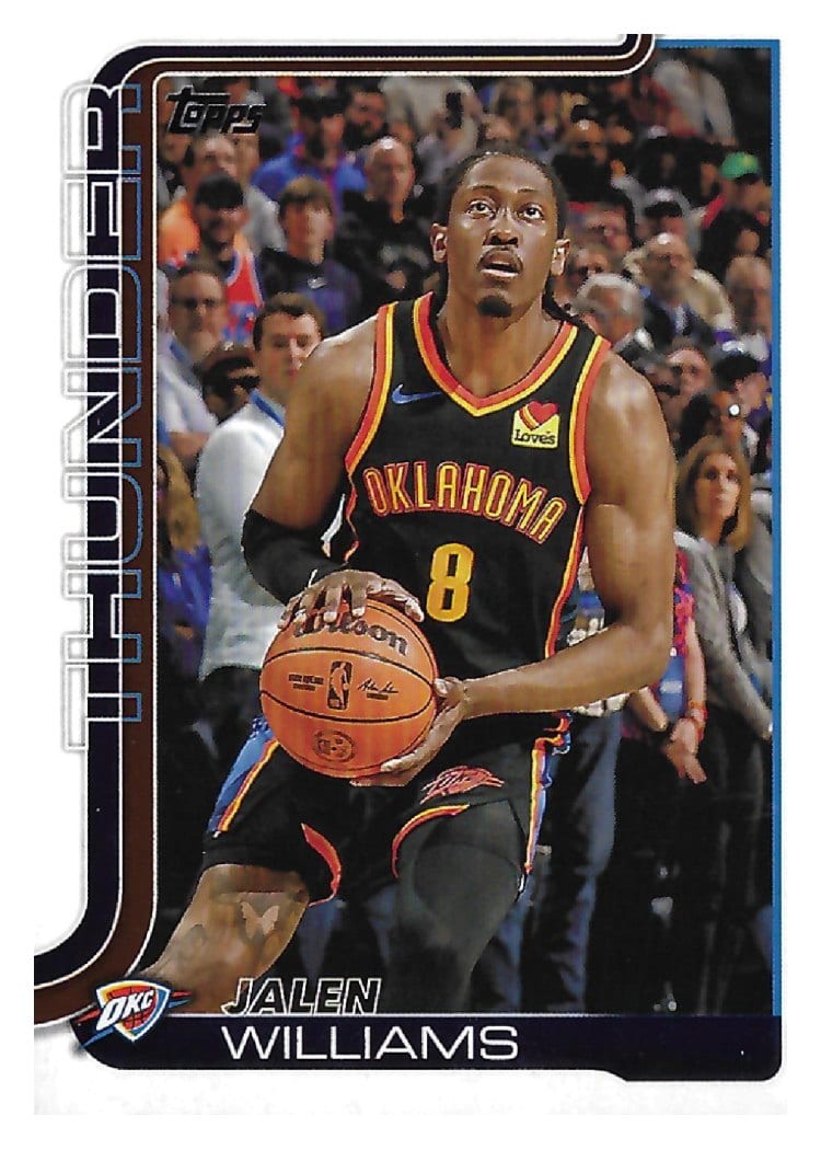 2025-26 Topps Base Set Jalen Williams #116 card