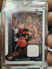 2025-26 Topps Flagship Real One Relics Jalen Williams #FRO-JW card