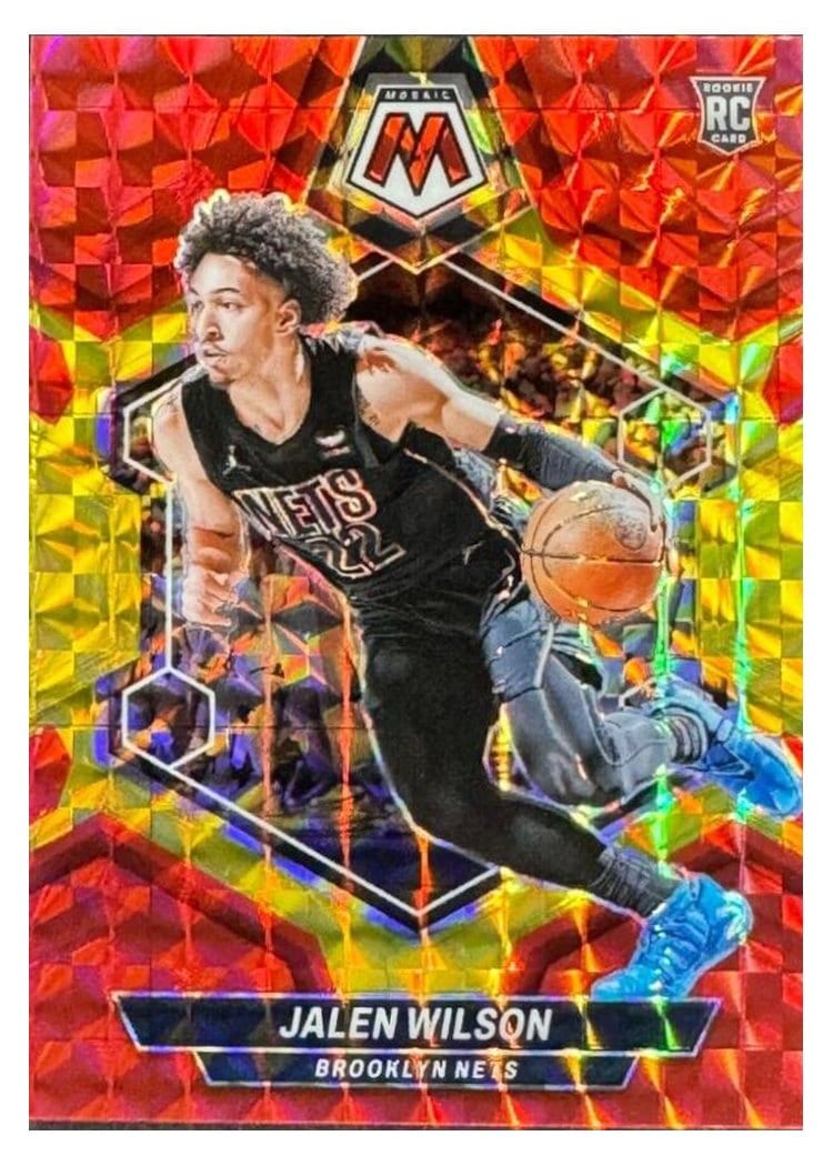 2023-24 Panini Mosaic Base Set Jalen Wilson #203 card