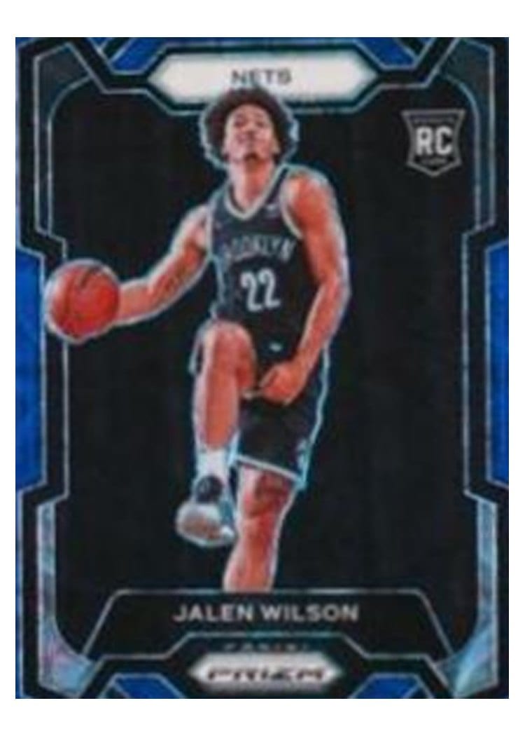 2023-24 Panini Prizm Base Set Jalen Wilson #128 card