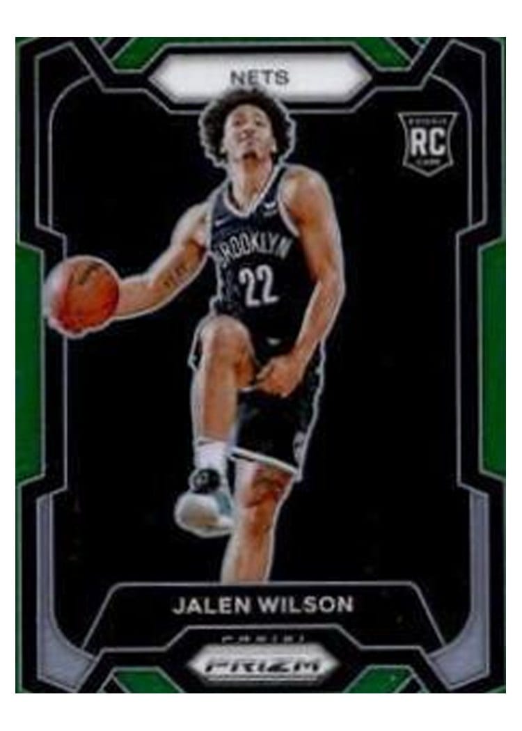 2023-24 Panini Prizm Base Set Jalen Wilson #128 card