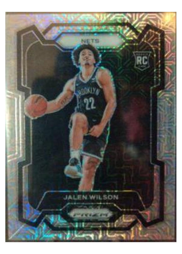 2023-24 Panini Prizm Base Set Jalen Wilson Mojo #128 card