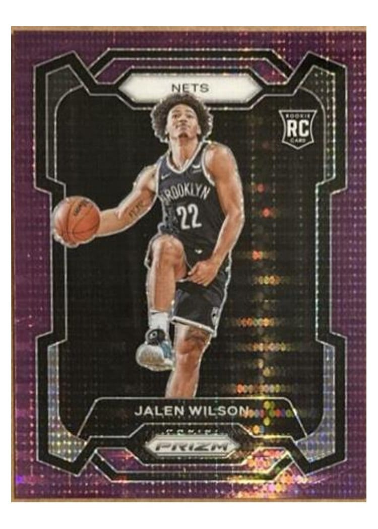 2023-24 Panini Prizm Base Set Jalen Wilson #128 card