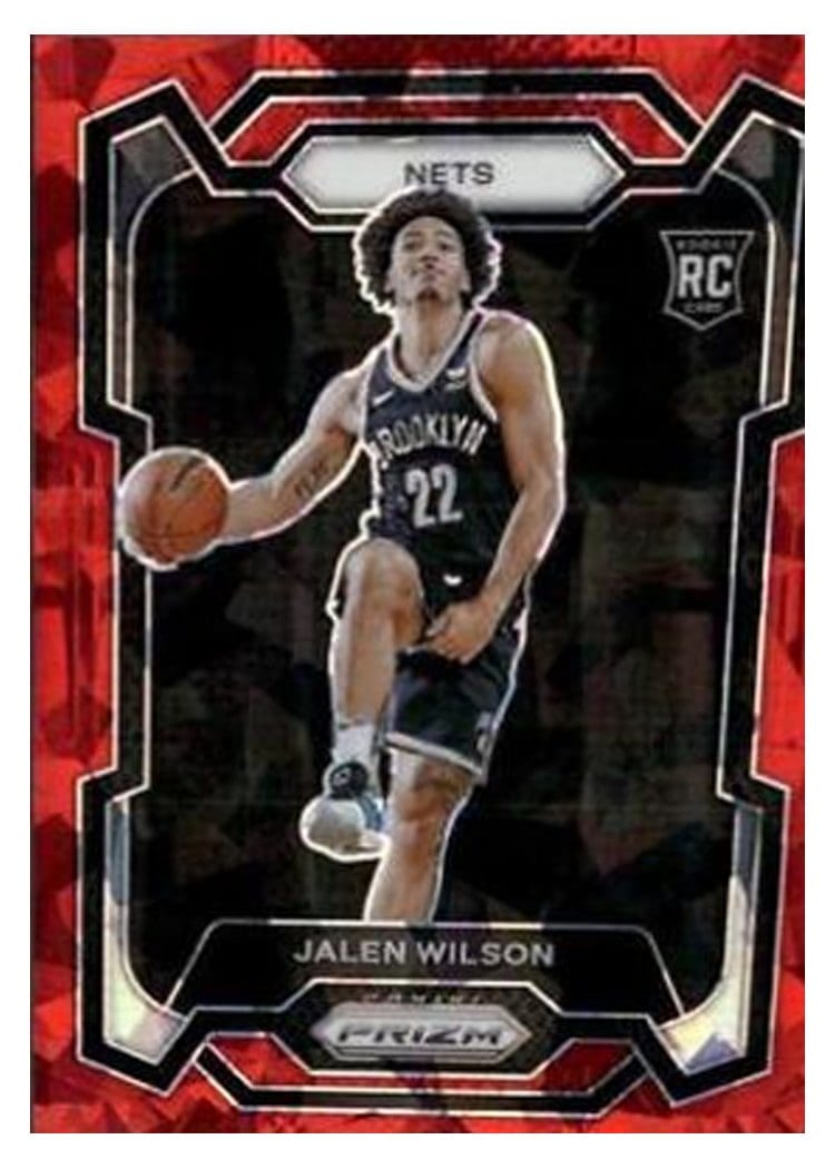 2023-24 Panini Prizm Base Set Jalen Wilson #128 card