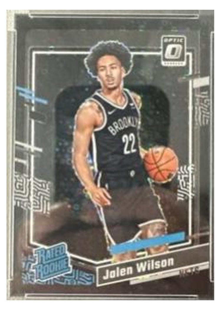 2023 Panini Donruss Optic Jalen Wilson #206 card