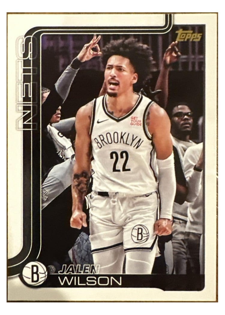 2025-26 Topps Base Set Jalen Wilson #12 card