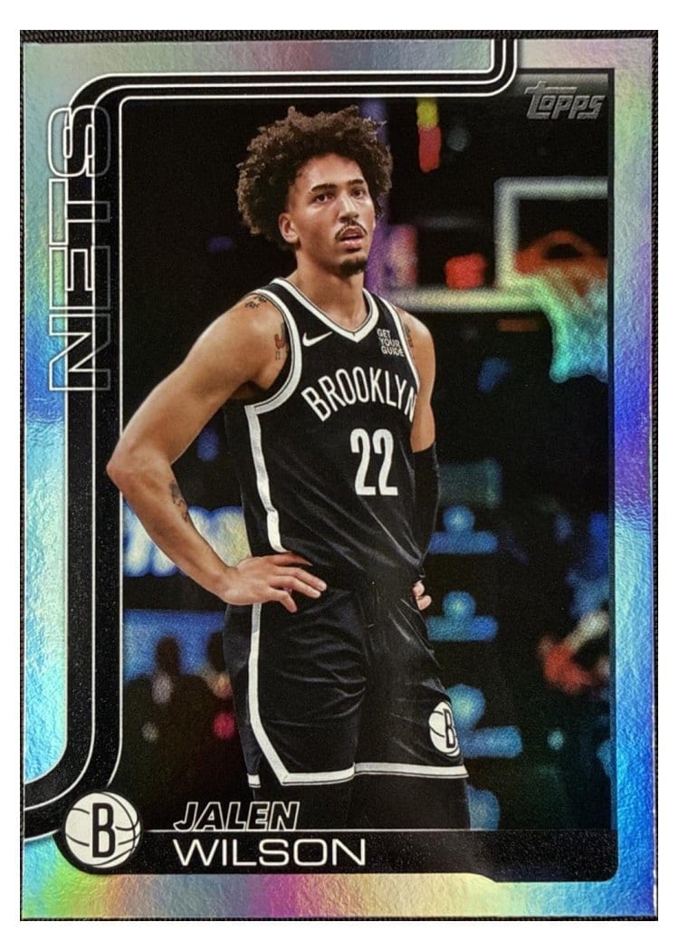 2025-26 Topps Base Set Jalen Wilson #12 card