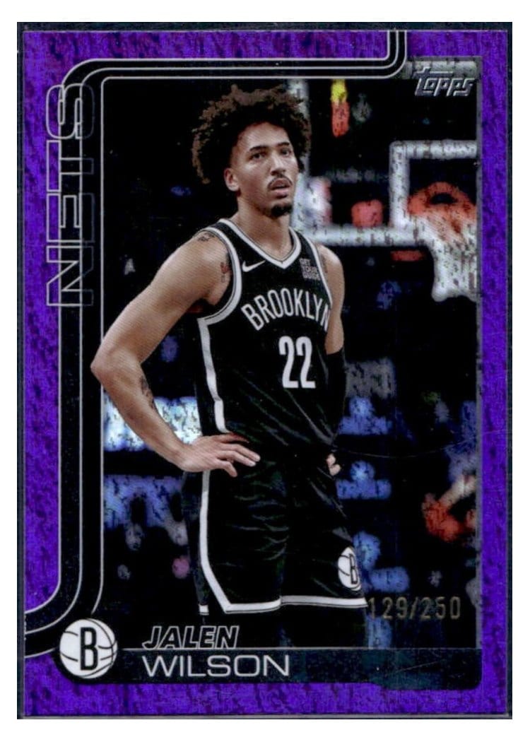 2025-26 Topps Base Set Jalen Wilson #12 card