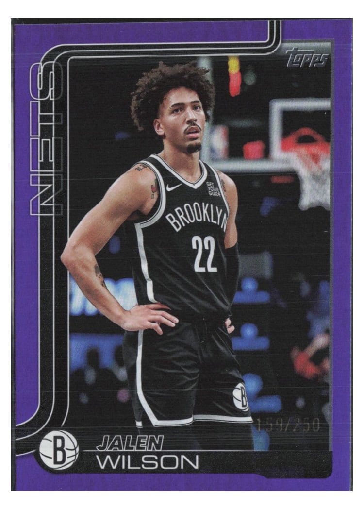 2025-26 Topps Base Set Jalen Wilson #12 card