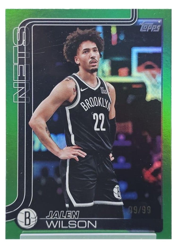 2025-26 Topps Base Set Jalen Wilson #12 card
