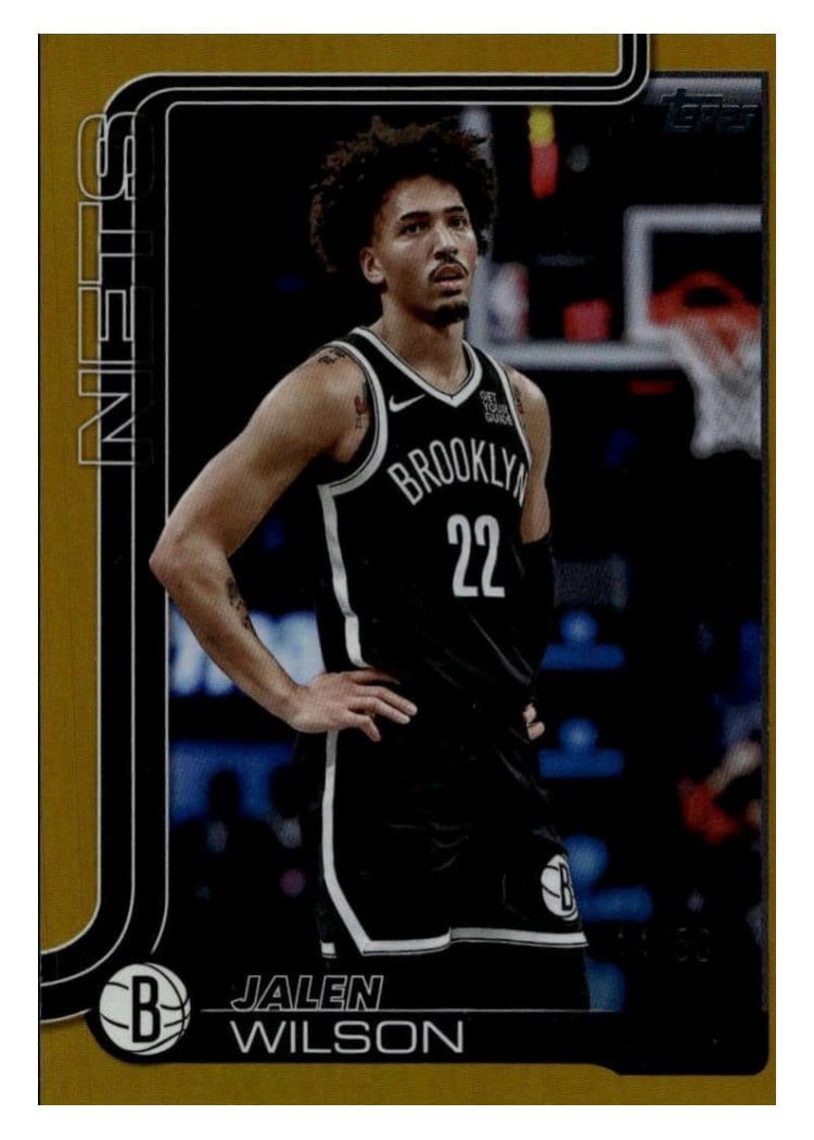 2025-26 Topps Base Set Jalen Wilson #12 card