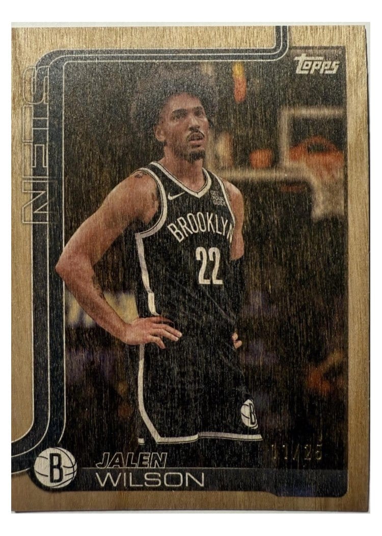 2025-26 Topps Base Set Jalen Wilson #12 card