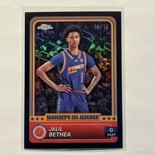 2024 Topps Chrome McDonald's All-American Base Set Jalil Bethea #25 card