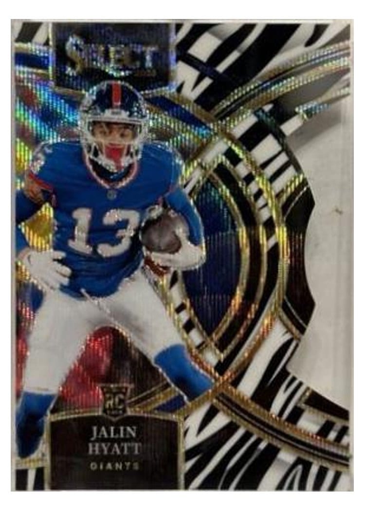 2023 Panini Select Base Set Jalin Hyatt #173 card