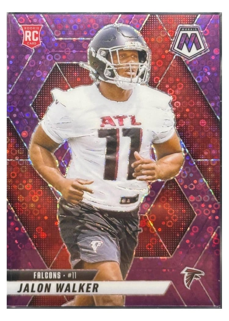 2025 Panini Mosaic Base Set Jalon Walker #377 card