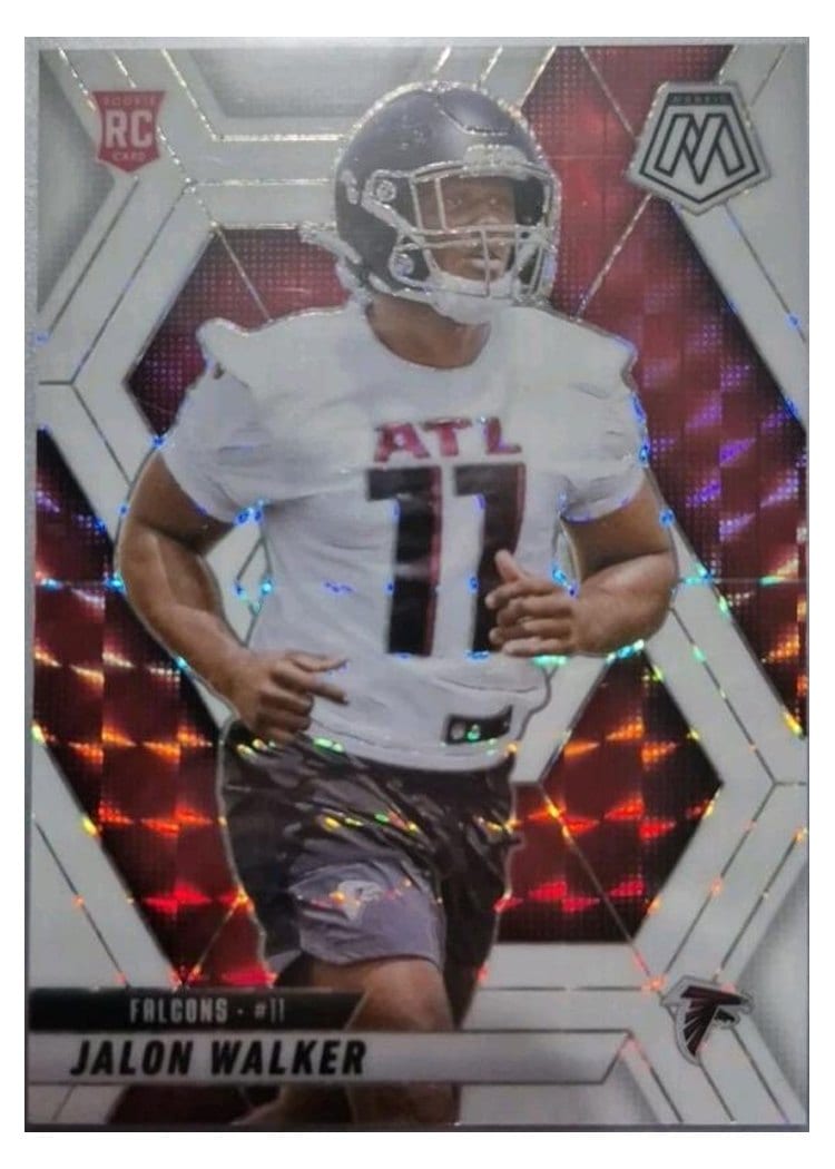 2025 Panini Mosaic Base Set Jalon Walker #377 card