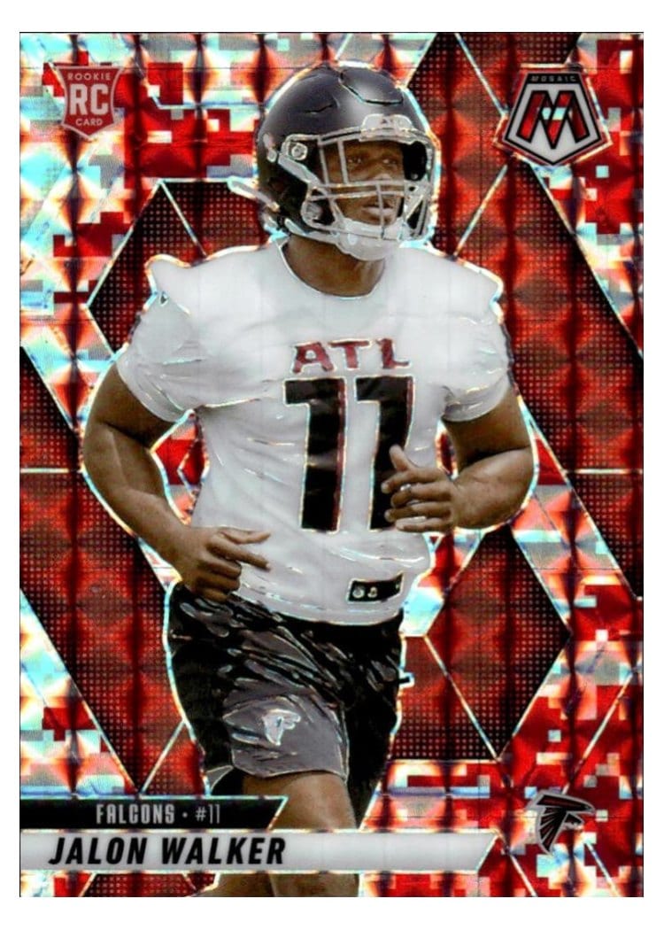 2025 Panini Mosaic Base Set Jalon Walker #377 card