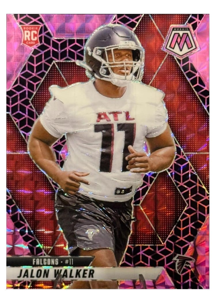 2025 Panini Mosaic Base Set Jalon Walker #377 card