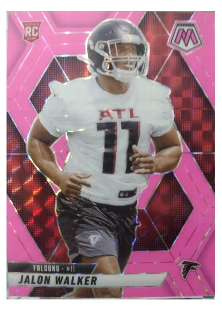 2025 Panini Mosaic Base Set Jalon Walker #377 card