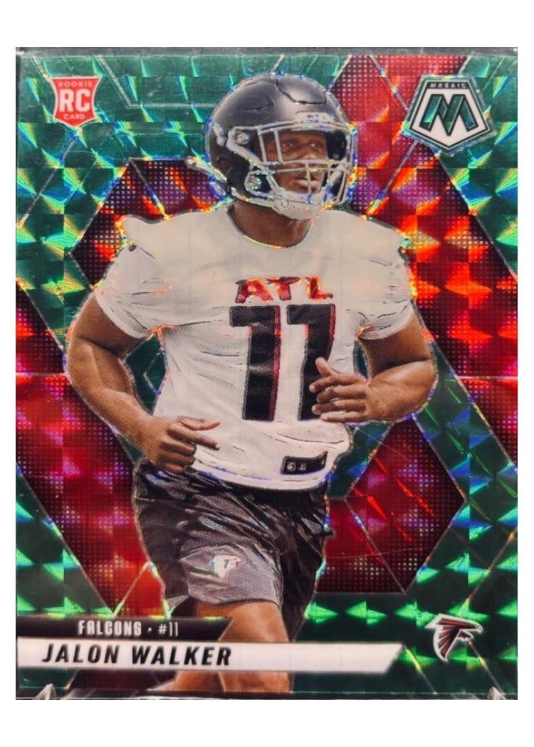 2025 Panini Mosaic Base Set Jalon Walker #377 card