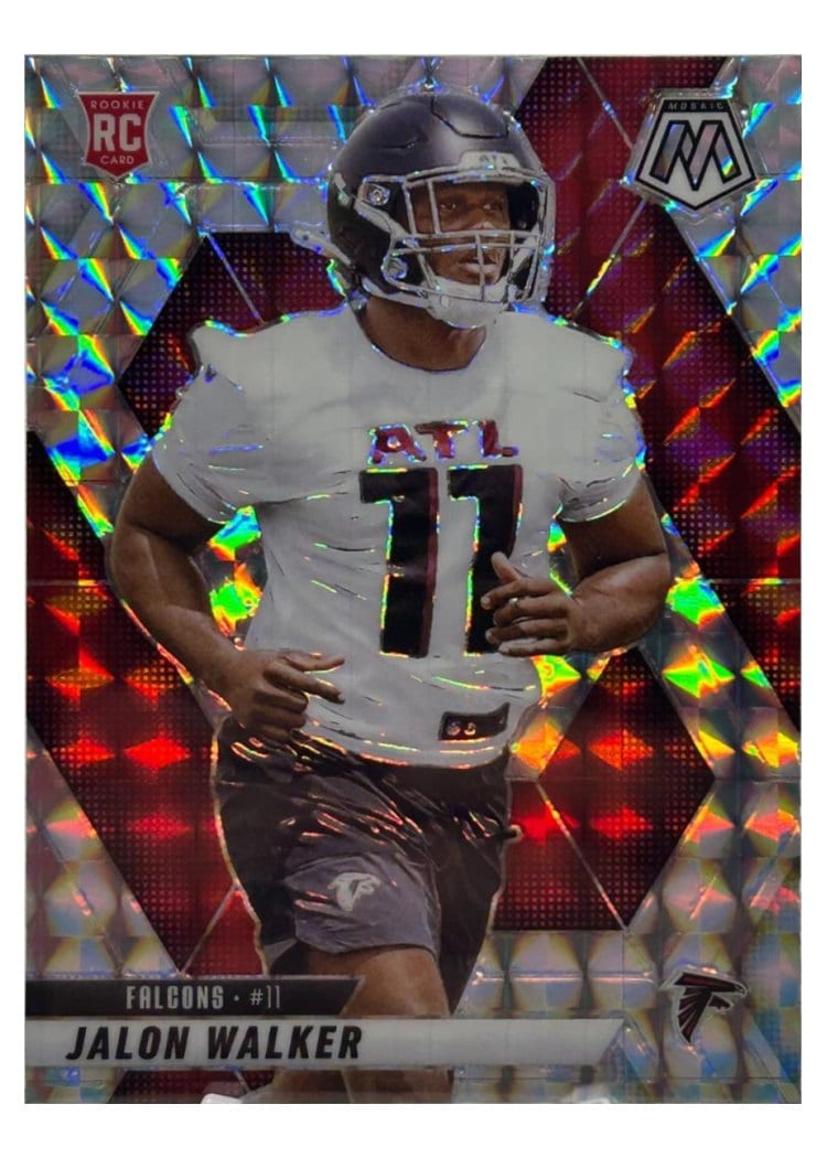 2025 Panini Mosaic Base Set Jalon Walker #377 card