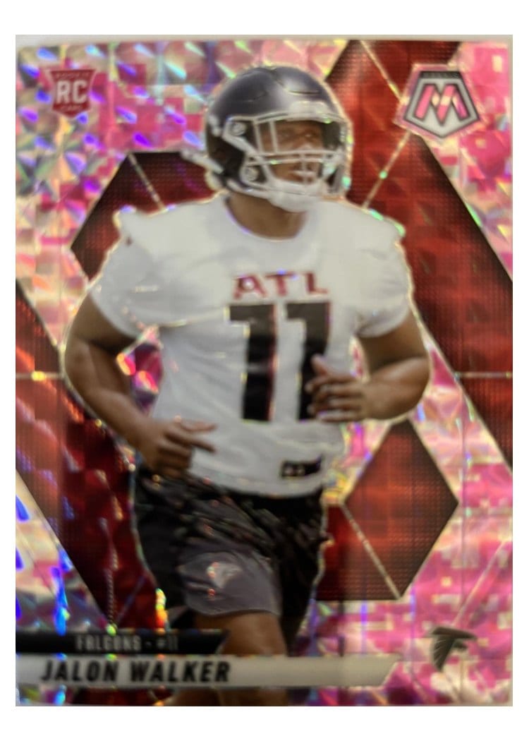 2025 Panini Mosaic Base Set Jalon Walker #377 card