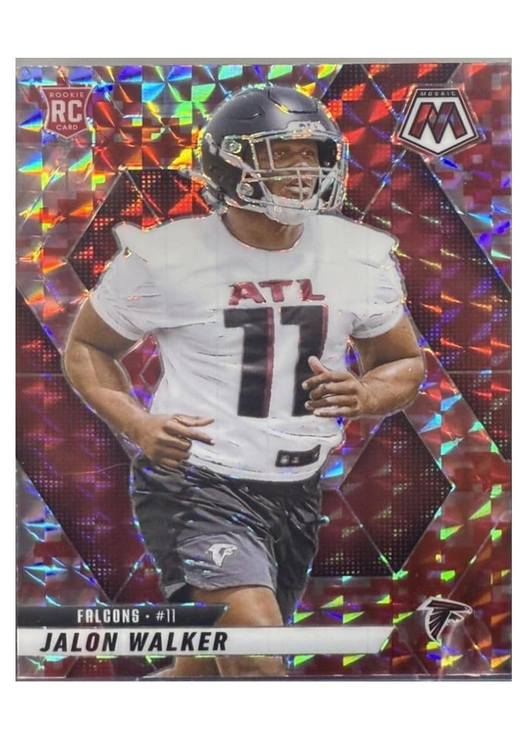 2025 Panini Mosaic Base Set Jalon Walker #377 card
