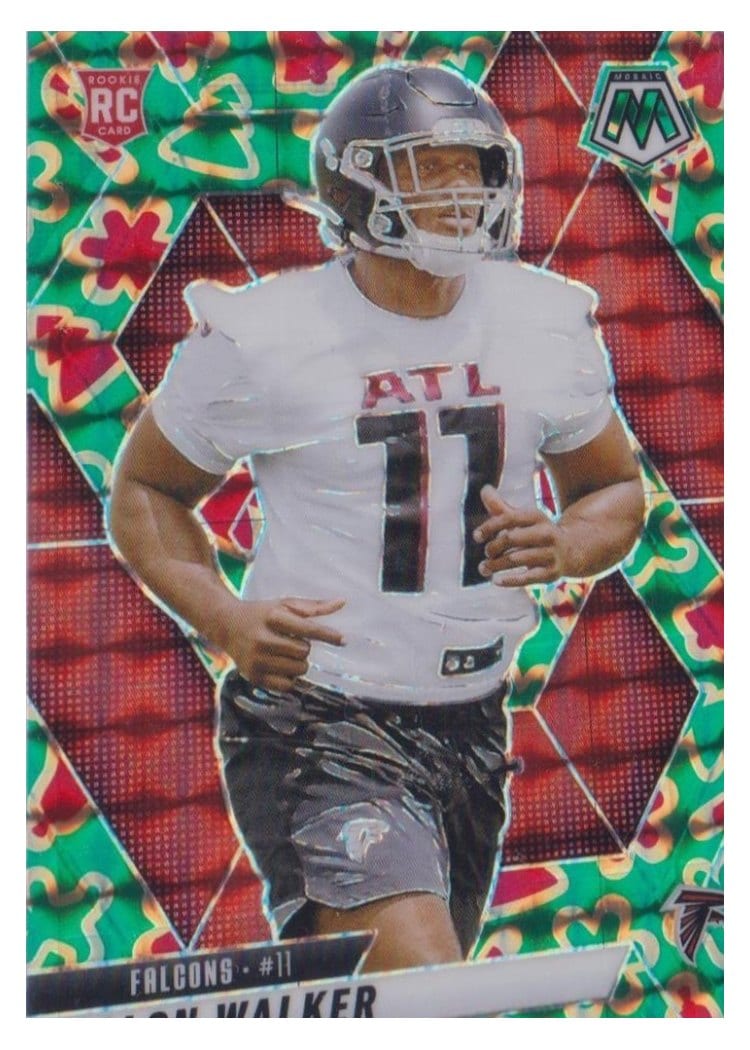 2025 Panini Mosaic Base Set Jalon Walker #377 card