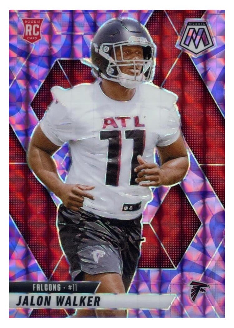 2025 Panini Mosaic Base Set Jalon Walker #377 card