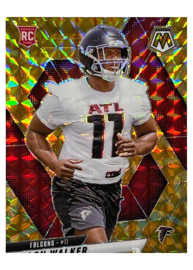 2025 Panini Mosaic Base Set Jalon Walker #377 card