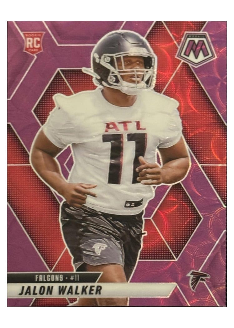 2025 Panini Mosaic Base Set Jalon Walker #377 card