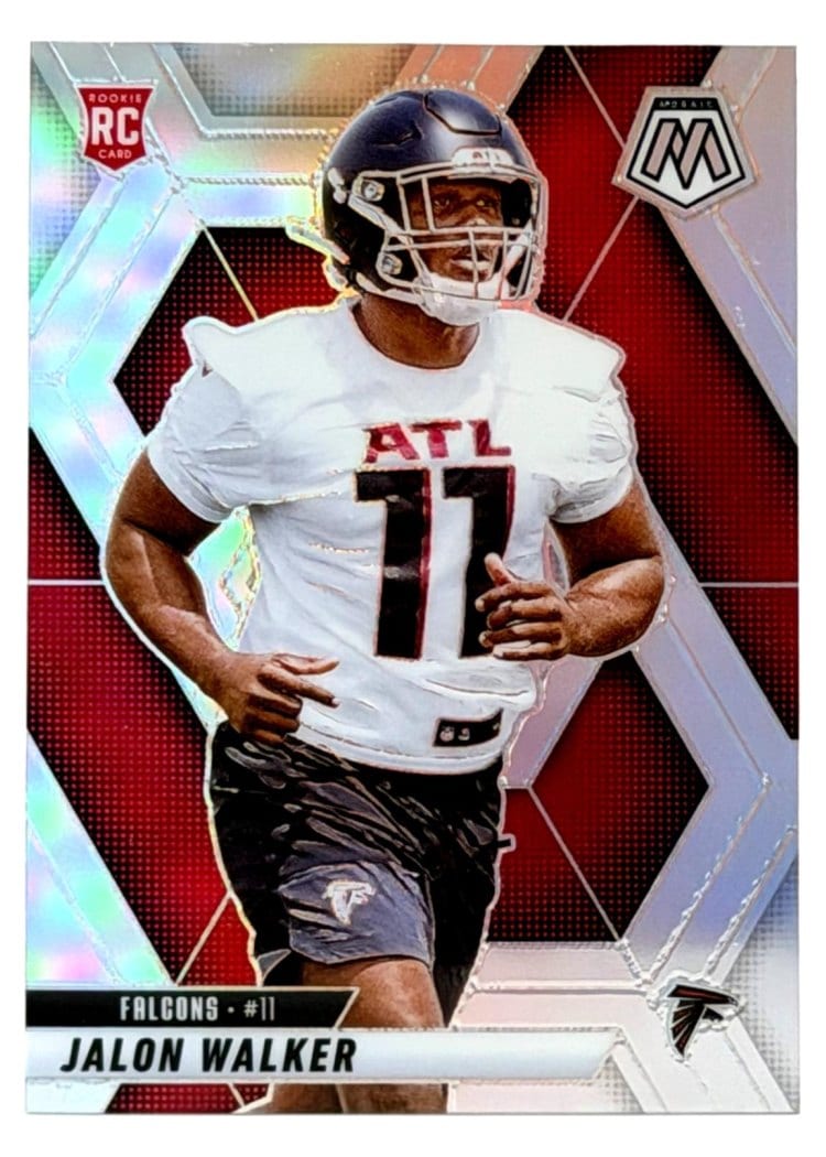 2025 Panini Mosaic Base Set Jalon Walker Silver #377 card