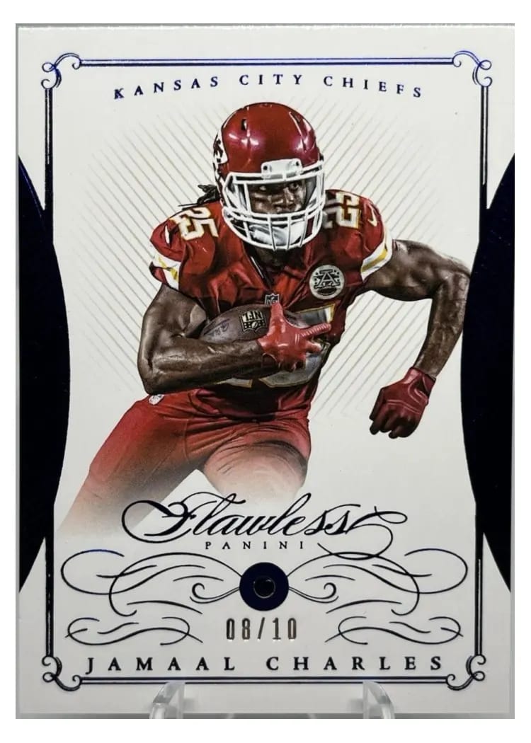 2015 Panini Flawless Jamaal Charles #114 card