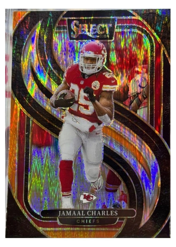 2024 Panini Select Base Set Jamaal Charles #166 card