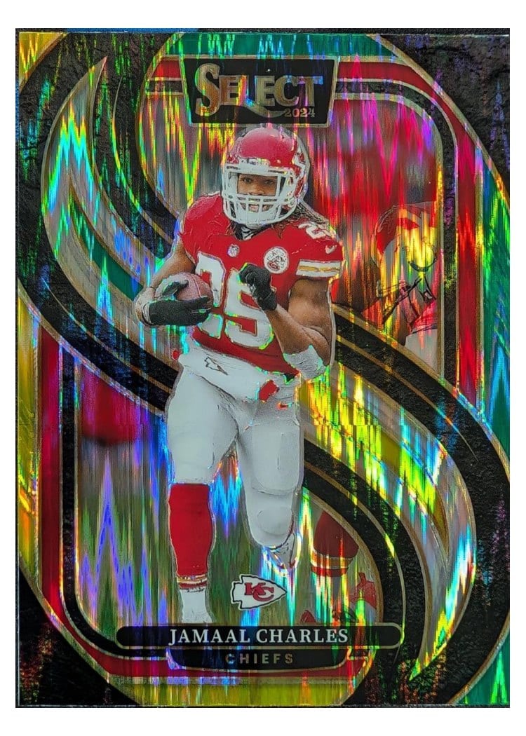 2024 Panini Select Base Set Jamaal Charles #166 card