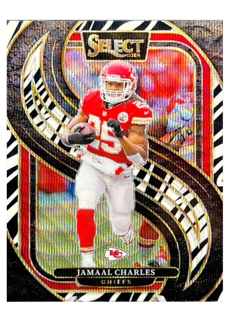2024 Panini Select Base Set Jamaal Charles #166 card