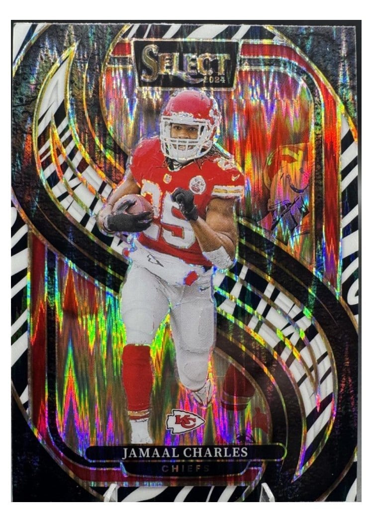 2024 Panini Select Base Set Jamaal Charles #166 card