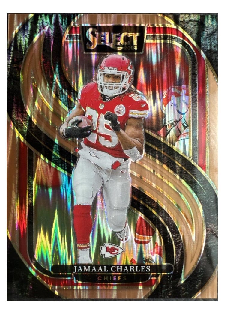 2024 Panini Select Base Set Jamaal Charles #166 card