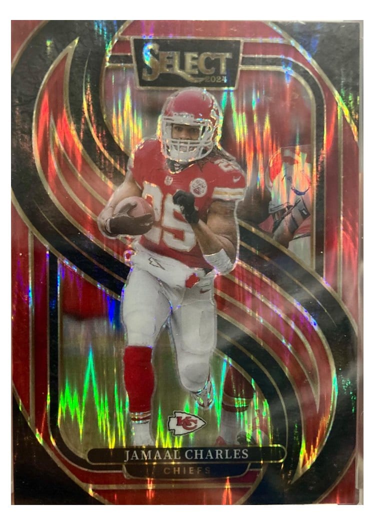 2024 Panini Select Base Set Jamaal Charles #166 card