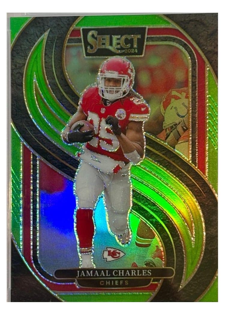 2024 Panini Select Base Set Jamaal Charles #166 card