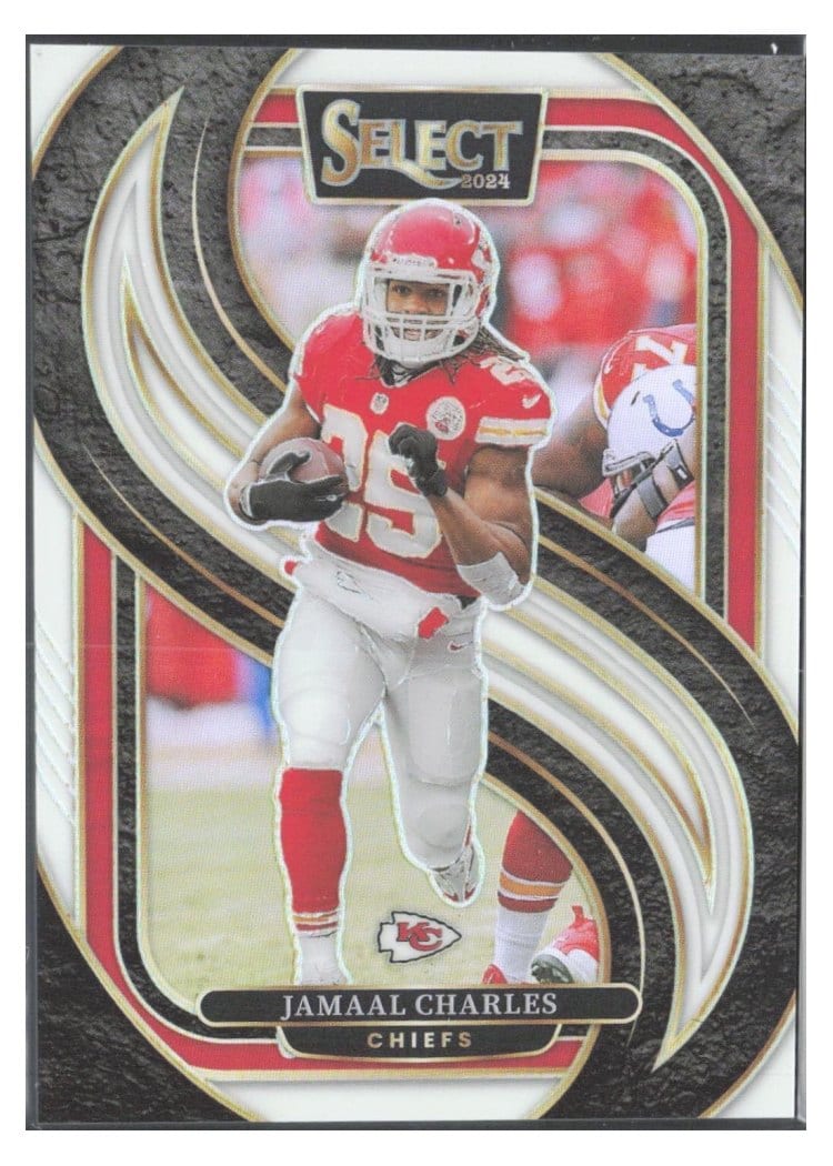 2024 Panini Select Base Set Jamaal Charles #166 card