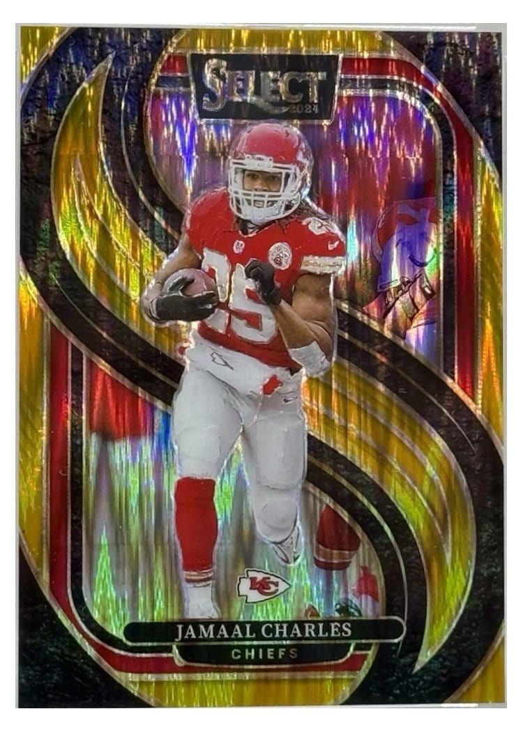 2024 Panini Select Base Set Jamaal Charles #166 card