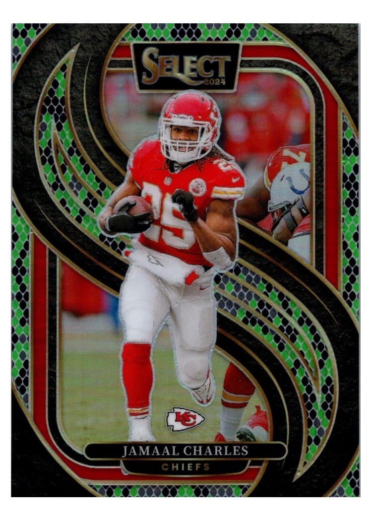 2024 Panini Select Base Set Jamaal Charles #166 card