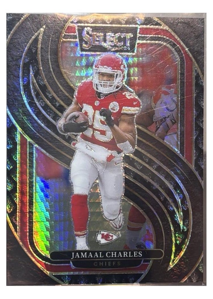 2024 Panini Select Base Set Jamaal Charles #166 card