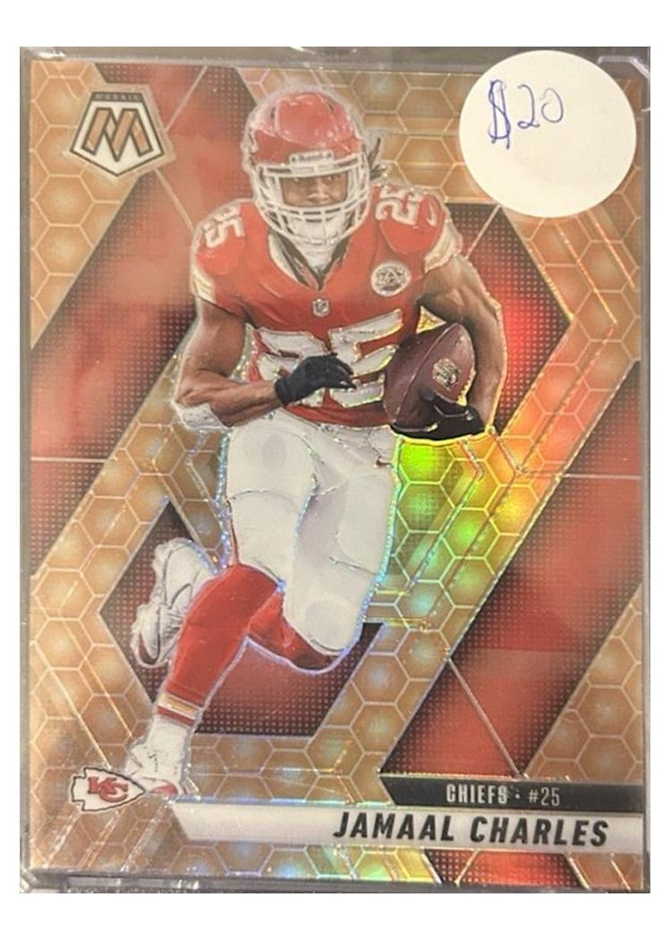 2025 Panini Mosaic Base Set Jamaal Charles #18 card