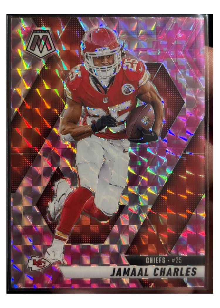 2025 Panini Mosaic Base Set Jamaal Charles #18 card