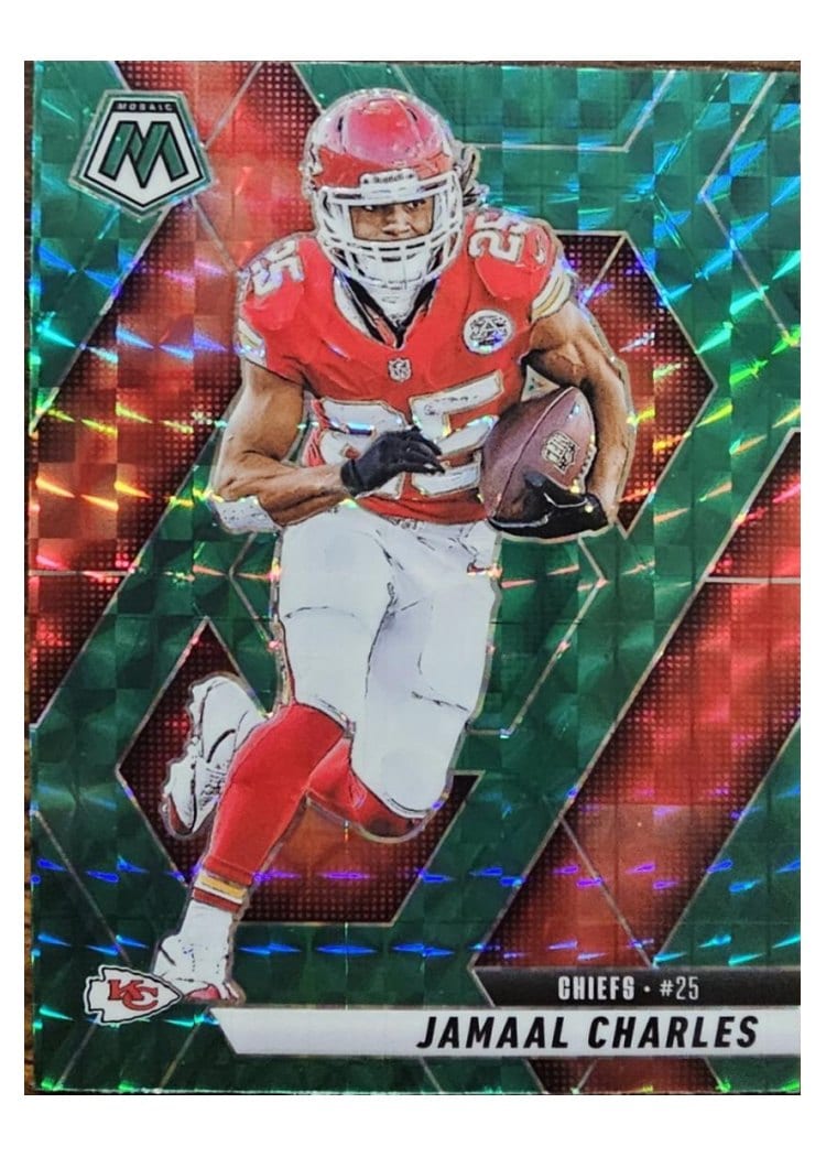 2025 Panini Mosaic Base Set Jamaal Charles #18 card