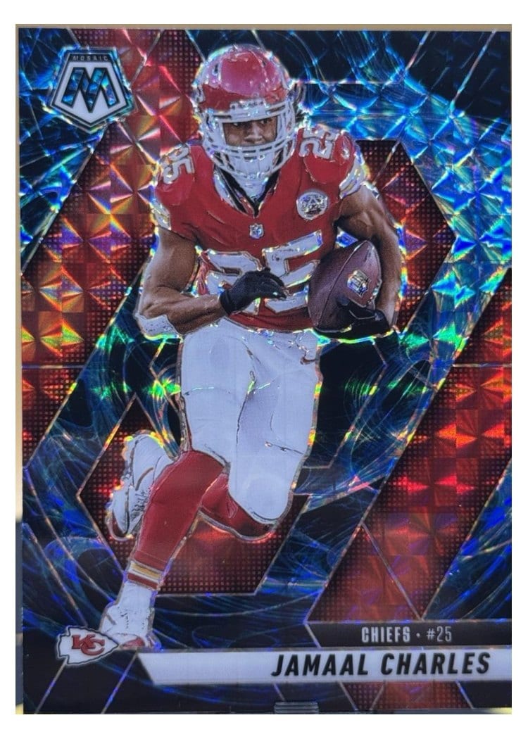 2025 Panini Mosaic Base Set Jamaal Charles #18 card